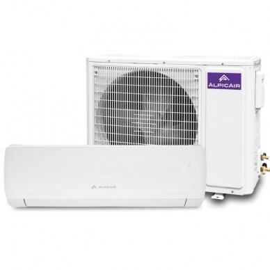 AlpicAir Premium Pro II sieninio oro kondicionieriaus komplektas nuo 2,7 kW iki 7,1 kW