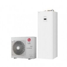 LG Therma V Split tipo, vienfazis šilumos siurblys su integruotu boileriu nuo 5,5 kW iki 9,0 kW