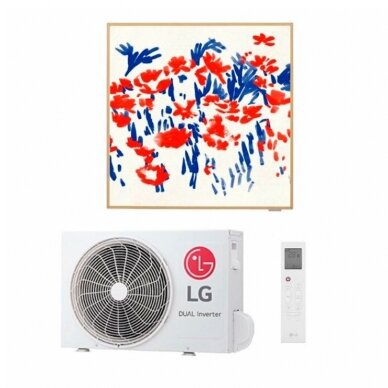 LG Artcool Gallery Special kondicionieriaus komplektas nuo 2,5 kW iki 3,5 kW