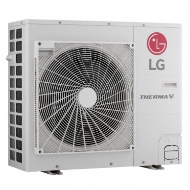 LG Therma V Split tipo, vienfazis šilumos siurblys su integruotu boileriu nuo 5,5 kW iki 9,0 kW 3