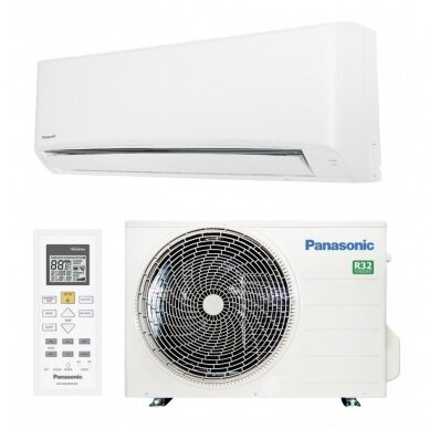 Panasonic sieninio kondicionieriaus komplektas Standard Inverter nuo 2,0 kW iki 8,6 kW