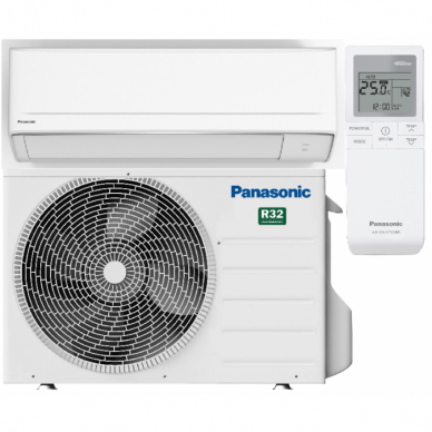 Panasonic sieninio kondicionieriaus komplektas Standard inverter nuo 2,5 kW iki 3,84 kW